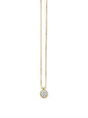 Palido Collier - Zirkonia Gelbgold 585 - K10910/G