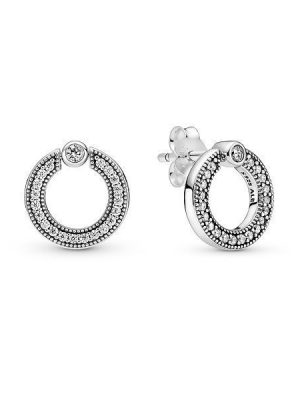 Pandora Ohrstecker - Circle Pavé - 299486C01