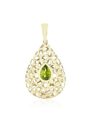 Peridot-Goldanhänger (Ornaments by de Melo)