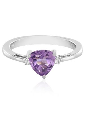 Sambia-Amethyst-Silberring