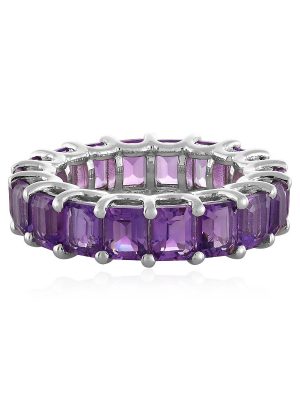 Sibirischer Amethyst-Silberring