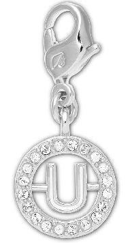 Swarovski Charm - Letter U - 1109750