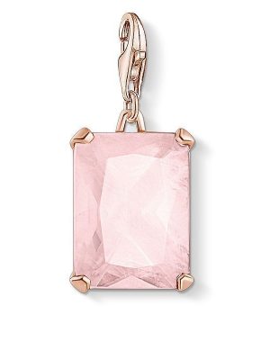 Thomas Sabo Charm - Große Stein Rosa - 1843-536-9