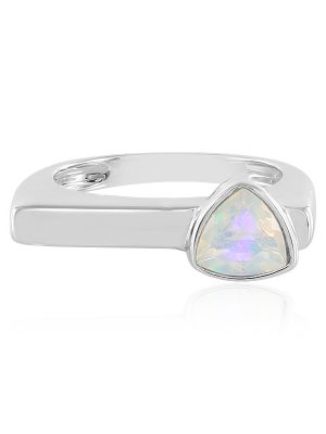 Welo-Opal-Silberring (MONOSONO COLLECTION)