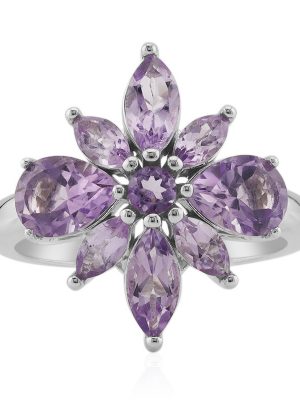 Amethyst-Silberring