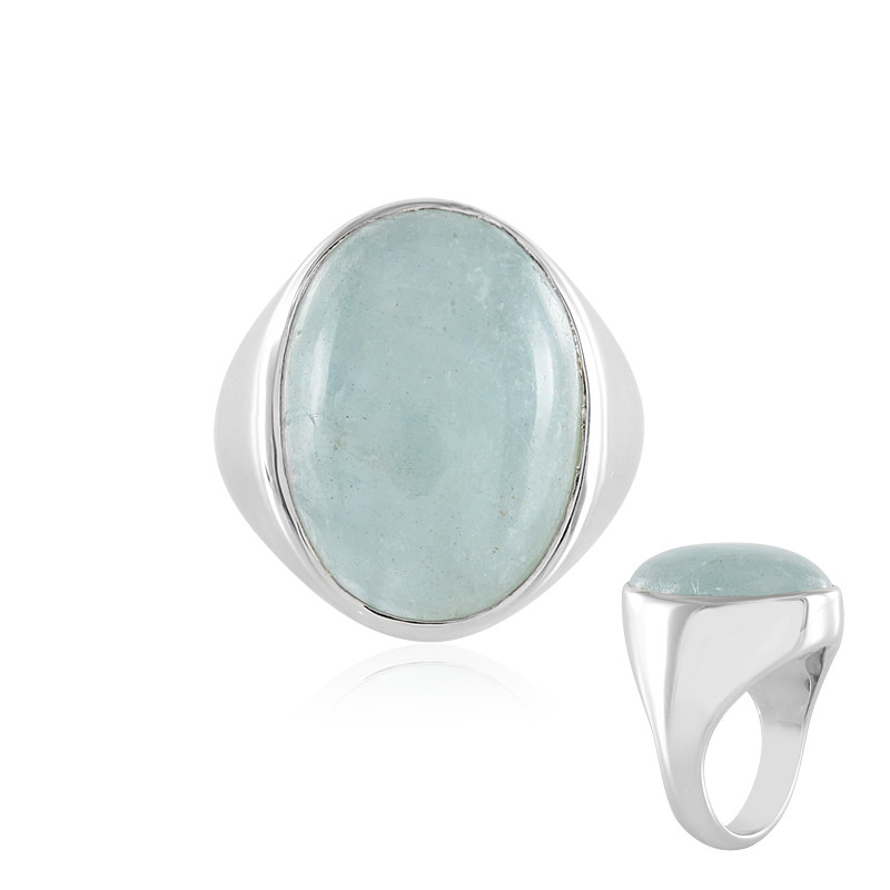 Aquamarin-Silberring