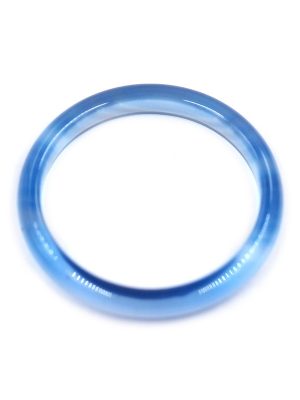 Blauer Achat-Ring