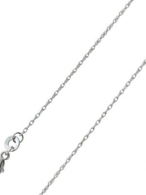 Ch.Abramowicz Collier Collier Platin 950 Anker Kette massiv poliert Breite 0,96 mm UNISEX (1-tlg)