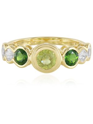 Edelstein-Silberring