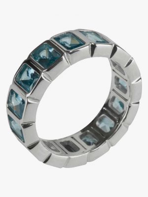 Hatton Labs - Emeral Cut Eternity Ring | Herren (9;10;11)
