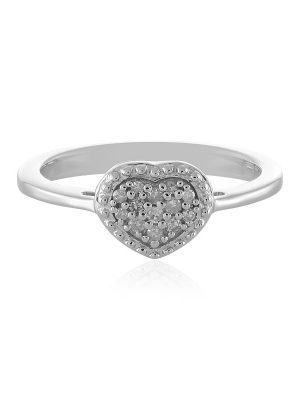 I2 (I) Diamant-Silberring