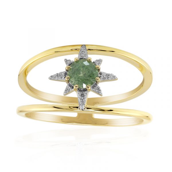 Madagaskar-Demantoid-Goldring (John Ferry)