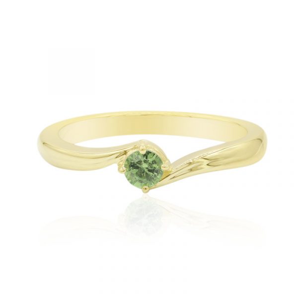 Madagaskar-Demantoid-Goldring (John Ferry)