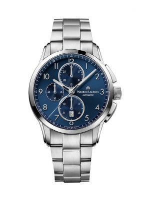 Maurice Lacroix Herrenuhr Pontos Chronograph PT6388-SS002-420-1