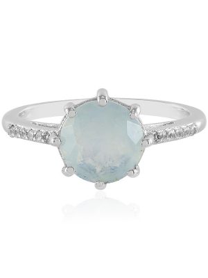 Paraiba-Opal-Silberring