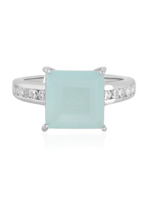 Paraiba-Opal-Silberring
