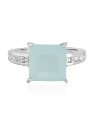 Paraiba-Opal-Silberring