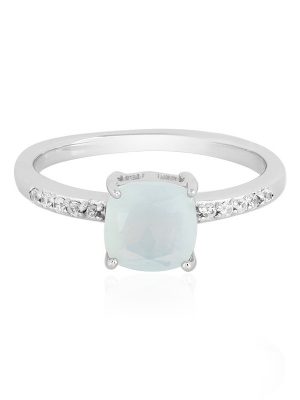 Paraiba-Opal-Silberring