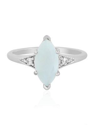 Paraiba-Opal-Silberring