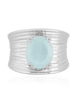 Paraiba-Opal-Silberring