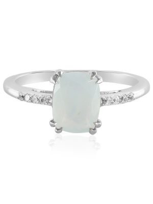 Paraiba-Opal-Silberring