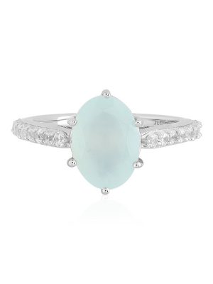 Paraiba-Opal-Silberring