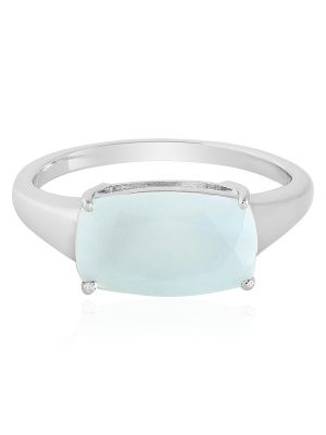 Paraiba-Opal-Silberring