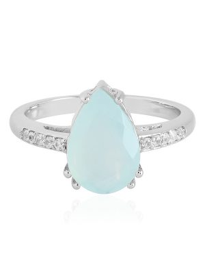 Paraiba-Opal-Silberring