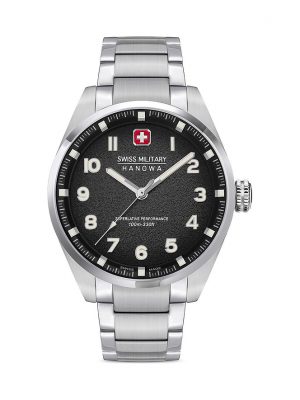 Swiss Military Hanowa Herrenuhr SMWGG0001503 Edelstahl