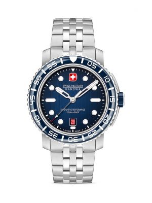 Swiss Military Hanowa Herrenuhr SMWGH0001703 Edelstahl