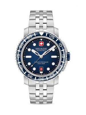 Swiss Military Hanowa Herrenuhr SMWGH0001703 Edelstahl