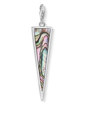 Thomas Sabo Charm - Dreieck Abalone Perlmutt Türkis - Y0026-509-7