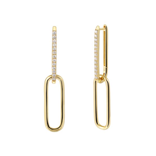 XENOX Ohrringe - DUO LINK - XS91488G