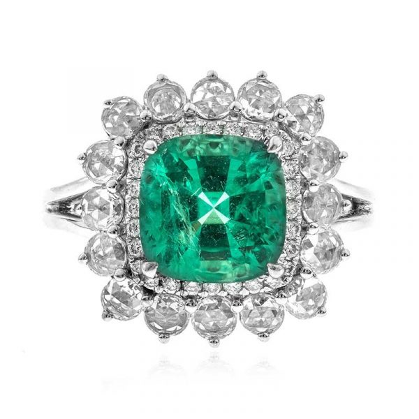 AAA-Sambia-Smaragd-Goldring (CIRARI)