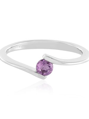 Amethyst-Silberring