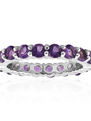 Amethyst-Silberring