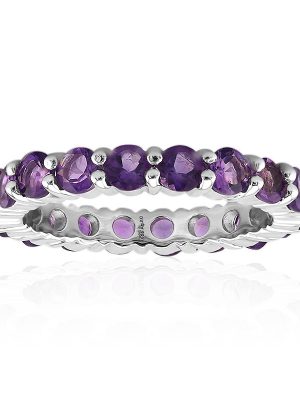 Amethyst-Silberring