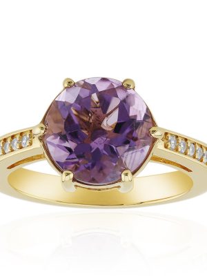 Amethyst-Silberring