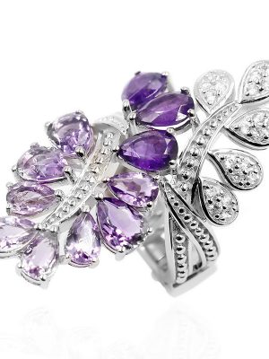 Amethyst-Silberring (Dallas Prince Designs)