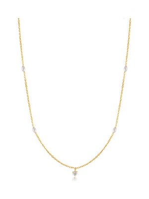 Ania Haie Kette Radiance NAU003-01YG 585er Gelbgold