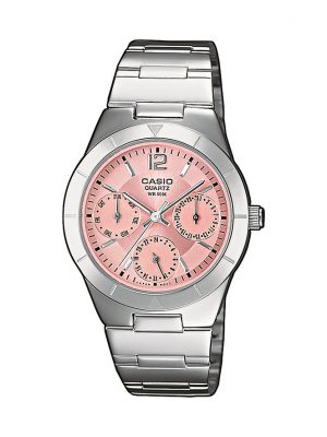 Casio Damenuhr CASIO Collection LTP-2069D-4AVEG Edelstahl