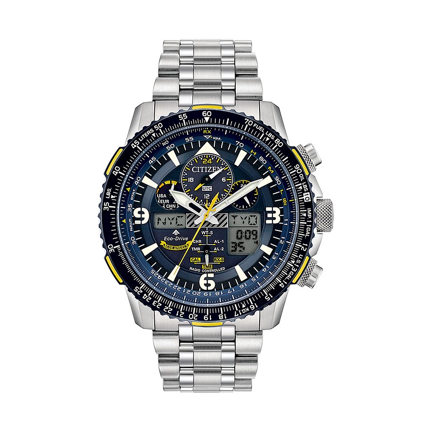 Citizen Chronograph Promaster Sky Funkuhr Eco Drive JY8078-52L Edelstahl