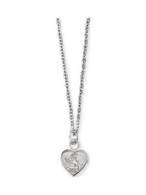 Engelsrufer Kette HEN-ANGELI-HEART 925er Silber rhodiniert