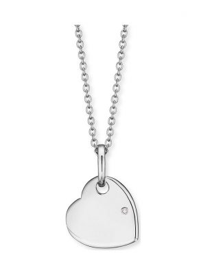 Engelsrufer Kette HEN-ID-HEART-ZI 925er Silber rhodiniert