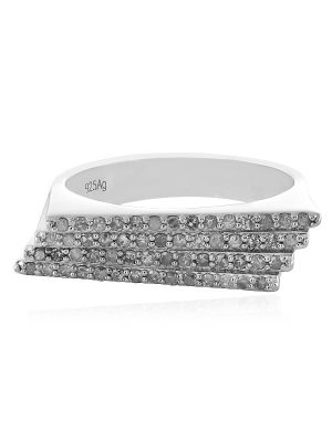 I3 (H) Diamant-Silberring