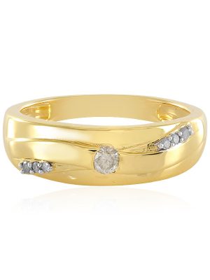 I3 (J) Brillant-Silberring