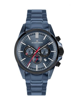 Jacques Lemans Chronograph Sport 1-2119G Edelstahl