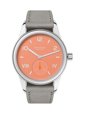 Nomos Glashütte Unisexuhr Club Campus 38 cream coral 725