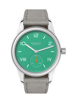 Nomos Glashütte Unisexuhr Club Campus electric green 715