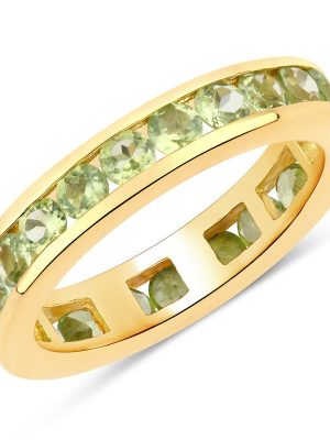Peridot-Silberring